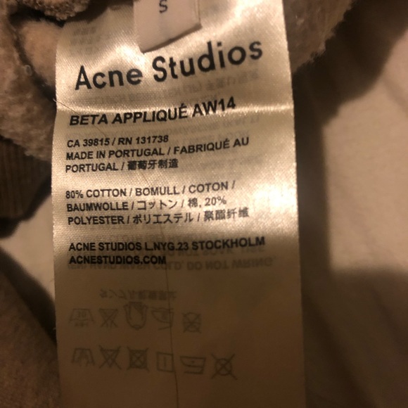 Acne Studios oversized sweatshirt - Picture 8 of 10